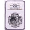 Image 1 : 2014 Great Britain 2 Pounds Britannia Year of the Horse Silver Coin NGC MS69 PL