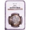 Image 1 : 1883-O $1 Morgan Silver Dollar Coin NGC MS64 Nice Toning