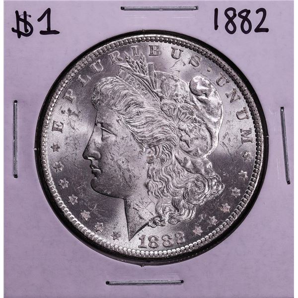 1882 $1 Morgan Silver Dollar Coin