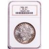Image 1 : 1886 $1 Morgan Silver Dollar Coin NGC MS64 Nice Toning
