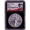 Image 1 : 2017 $1 American Silver Eagle Coin NGC MS70 First Day Of Issue