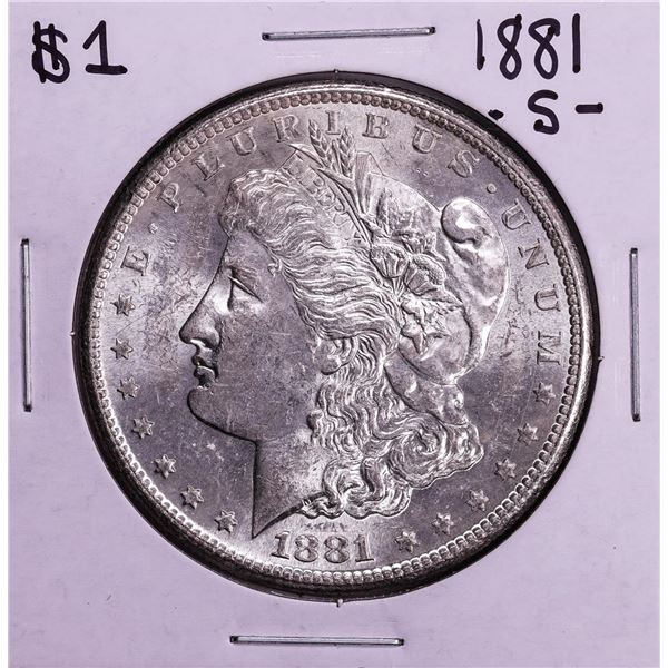 1881-S $1 Morgan Silver Dollar Coin