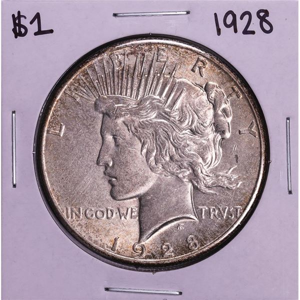 1928 $1 Peace Silver Dollar Coin