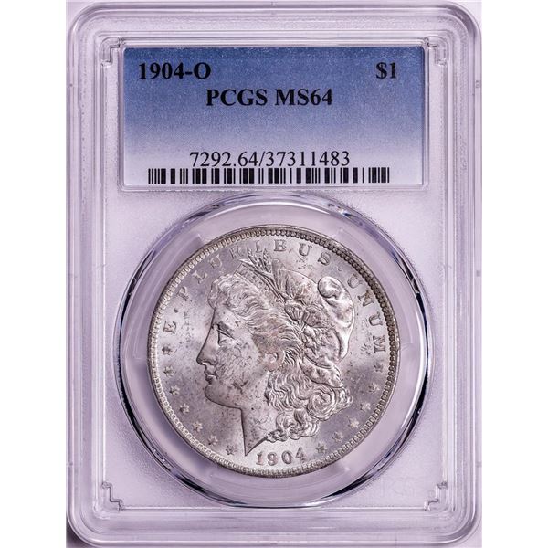 1904-O $1 Morgan Silver Dollar Coin PCGS MS64