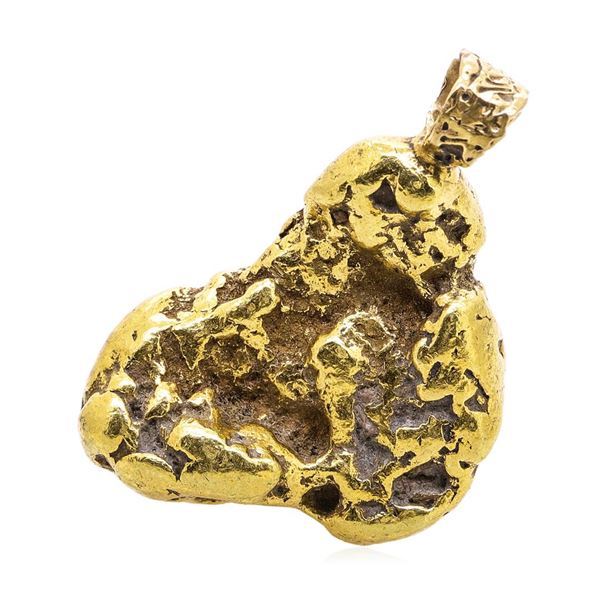 32.39 Gram Yukon Gold Nugget Pendant