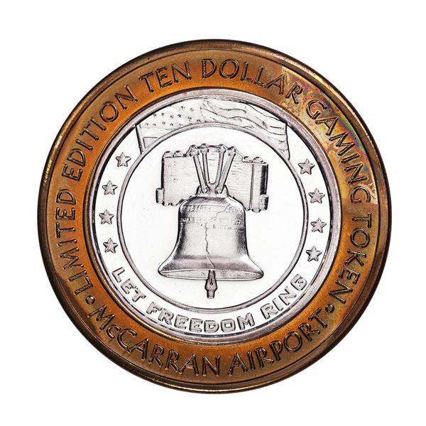 .999 Silver McCarran International Airport Las Vegas, NV $10 Limited Gaming Token