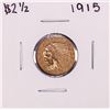Image 1 : 1915 $2 1/2 Indian Head Quarter Eagle Gold Coin