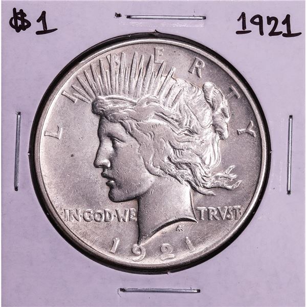 1921 $1 Peace Silver Dollar Coin