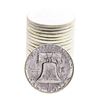 Image 2 : Roll of (20) Brilliant Uncirculated 1963 Franklin Half Dollar Coins