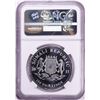 Image 2 : 2015 Somalia 100 Shillings African Wildlife Elephant Silver Coin NGC MS69