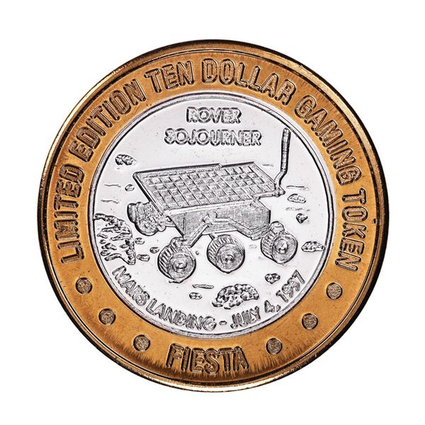 .999 Silver Fiesta Casino and Hotel $10 Casino Limited Edition Gaming Token