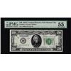 Image 1 : 1928A $20 Federal Reserve Note Kansas City Fr.2051-J PMG About Uncirculated 55