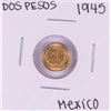 Image 1 : 1945 Mexico Dos Pesos Gold Coin