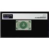 Image 2 : 1863 Third Issue Three Cents Fractional Note Fr.1226 PMG Choice Uncirculated 64