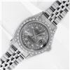 Image 2 : Rolex Ladies Stainless Steel Slate Grey Diamond Datejust Wristwatch