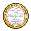 Image 2 : .999 Silver Silver Legacy Reno, Nevada $10 Casino Limited Edition Gaming Token