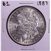 1887 $1 Morgan Silver Dollar Coin
