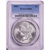1896 $1 Morgan Silver Dollar Coin PCGS MS65