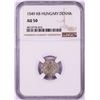 Image 1 : 1549 KB Hungary Denar 'Madonna and Child' Coin NGC AU50