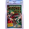 Image 1 : Harvey Publications Witches Tales #11 Comic Book 6/52 CGC 6.5