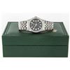 Image 5 : Rolex Men's Stainless Steel Black Baguette Diamond Datejust Wristwatch