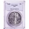Image 1 : 1993 $1 American Silver Eagle Coin PCGS MS69