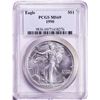 Image 1 : 1990 $1 American Silver Eagle Coin PCGS MS69