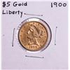 Image 1 : 1900 $5 Liberty Head Half Eagle Gold Coin