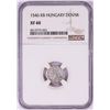 Image 1 : 1546 KB Hungary Denar 'Madonna and Child' Coin NGC XF40