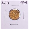 1904 $2 1/2 Liberty Head Quarter Eagle Gold Coin