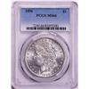Image 1 : 1896 $1 Morgan Silver Dollar Coin PCGS MS66