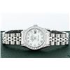 Image 4 : Rolex Ladies Stainless Steel White Diamond Datejust Wristwatch