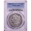 Image 1 : 1878-CC $1 Morgan Silver Dollar Coin PCGS AU50