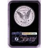 Image 2 : 1878-2020 Private Issue High Relief Morgan's Eagle Design 2oz Silver NGC Reverse PF70