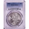Image 1 : 1887 $1 Morgan Silver Dollar Coin PCGS MS62