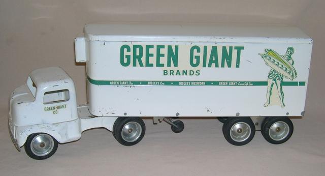 tonka green giant truck