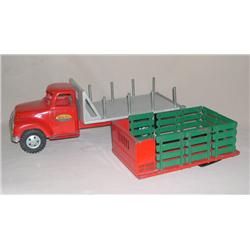 1955 Tonka Truck w/ 2 Interchangeable Beds--Stake rack & Lumber Bed