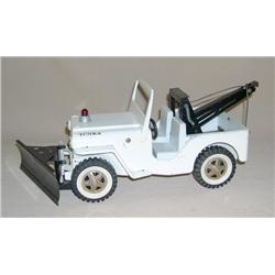 1964 Tonka AA Jeep w/ Wrecker & Plow