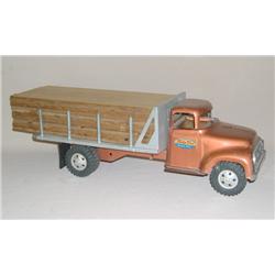 RARE 1957 Tonka BRONZE Lumber Truck w/ Load