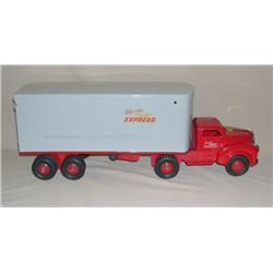 Lincoln Toys Express Truck & Trailer--made in Canada