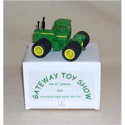 Custom JD 8640 w/ Triples '02 Gateway Show Toy 1/64th Scale by Baker