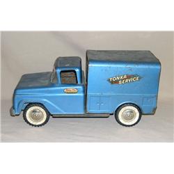Tonka Blue "Tonka Service" Truck