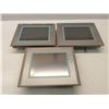 Image 1 : (3) Siemens # 1P 6AV6 643 - 0CD01 - 1AX1 MP277 10" Touch Screens