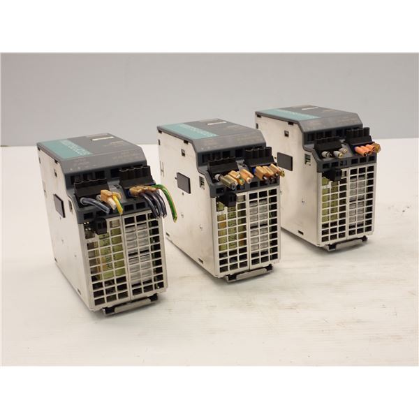 (3) Siemens # 1P 6EP1436-3BA10 Power Supplies