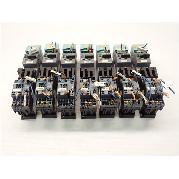 Lot of Siemens # 3RV2021-4AA25 Circuit Breakers