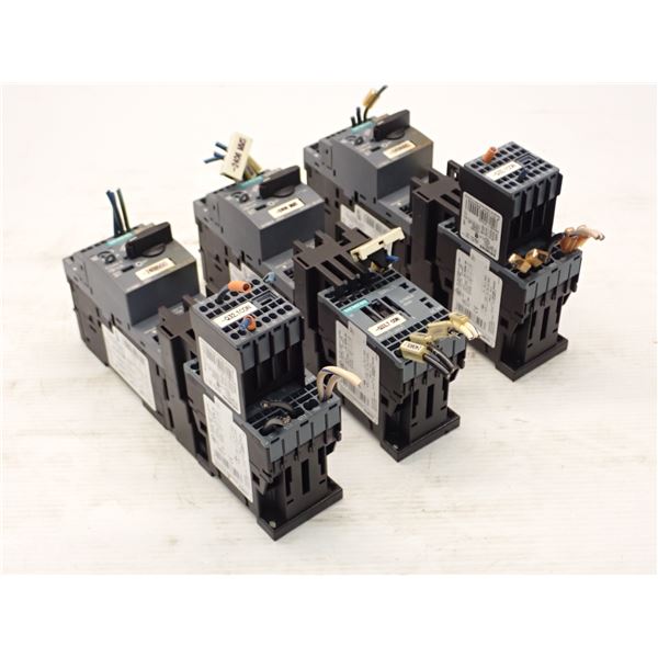 (3) Siemens # 3RV2011-OEA25 Circuit Breakers