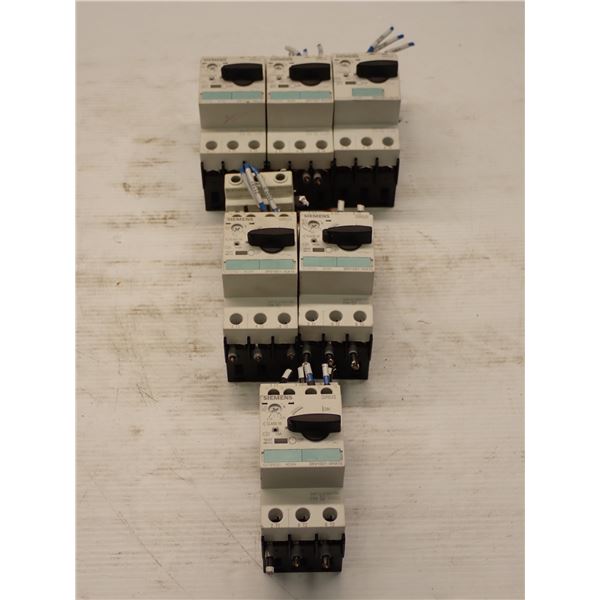 Lot Of Siemens # 3RV1021 Circuit Breakers