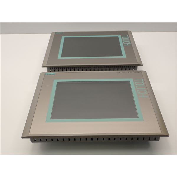 (2) Siemens # 1P 6AV6 643-0CD01-1AX1 Screens