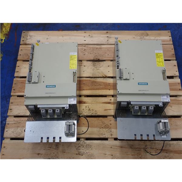 (2) Siemens # 6SN1145-1BB00-0EA1 Drives