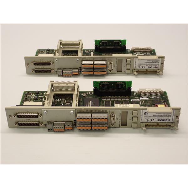 (2) Siemens # 1P 6SN1118-0NH01-0AA1 Cards